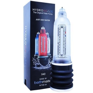 Penio pompa Bathmate Hydromax X40 (skaidri)
