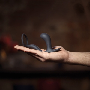 Penio žiedas su kaiščiu Bootie (juodas)