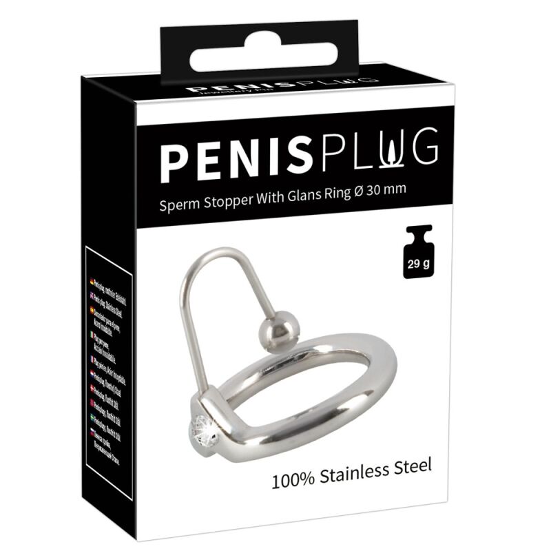 Penio žiedas su kateteriu Sperm Stop Penio žiedas su kateteriu Sperm Stop