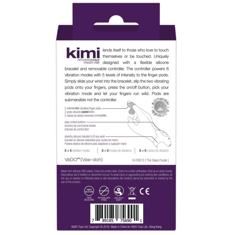 Pirštų vibratorius Kimi Pirštų vibratorius Kimi