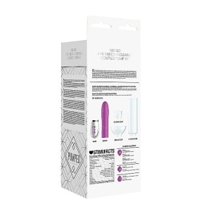 Porų rinkinys Twister (violetinis)