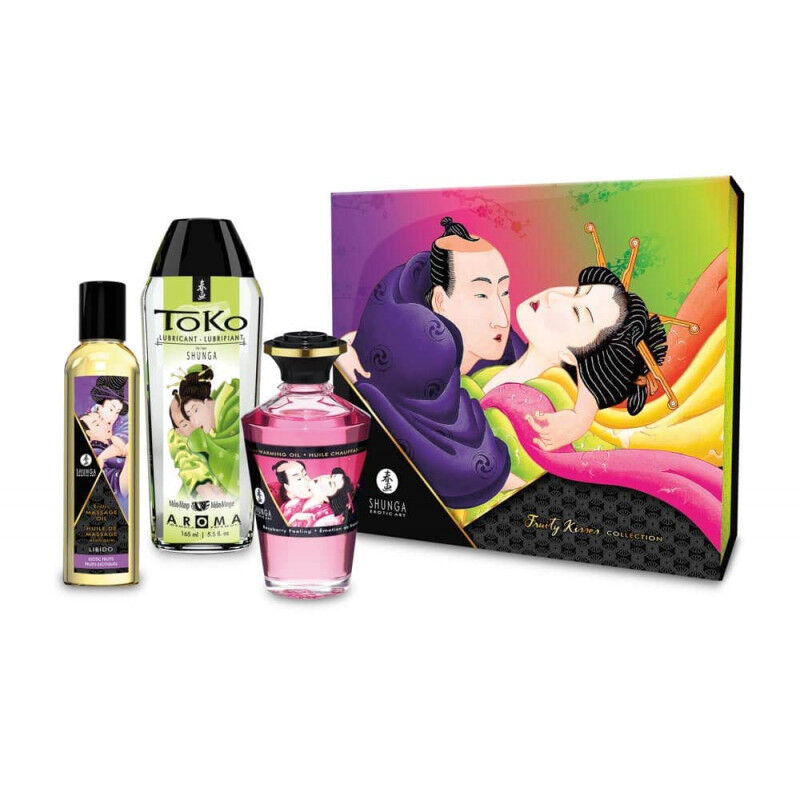 Prabangus dovanų rinkinys Shunga Fruity Kisses Prabangus dovanų rinkinys Shunga Fruity Kisses