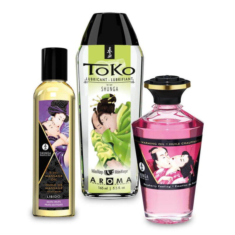 Prabangus dovanų rinkinys Shunga Fruity Kisses Prabangus dovanų rinkinys Shunga Fruity Kisses