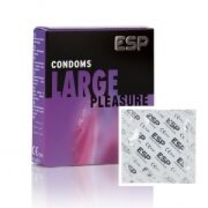 Prezervatyvai ESP Large Pleasure (3 vnt.)