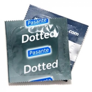 Prezervatyvai Pasante Dotted (12vnt.)