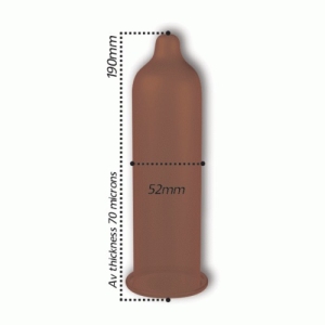 Prezervatyvai Pasante Fizzy Cola (1 vnt.)