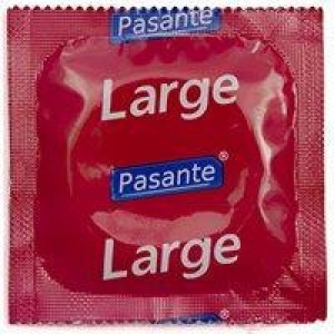 Prezervatyvai Pasante Large (1 vnt.)
