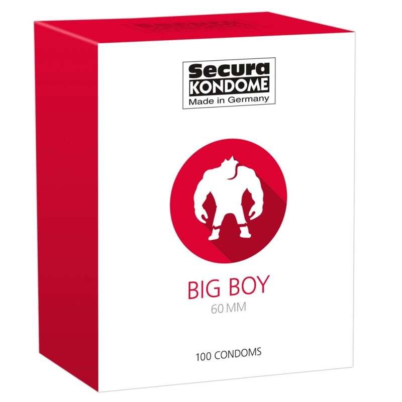 Prezervatyvai Secura Big Boy (100 vnt.) Prezervatyvai Secura Big Boy (100 vnt.)