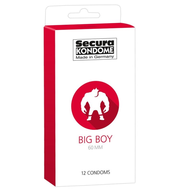 Prezervatyvai Secura Big Boy (12 vnt.) Prezervatyvai Secura Big Boy (12 vnt.)