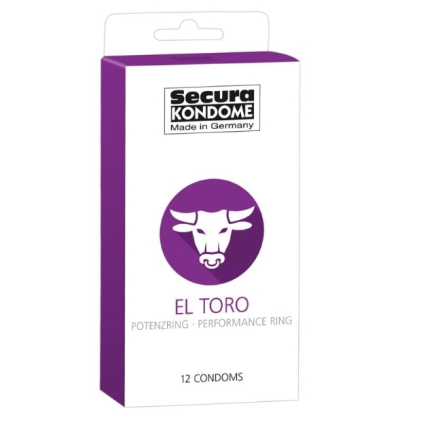 Prezervatyvai Secura El Toro (12 vnt.)