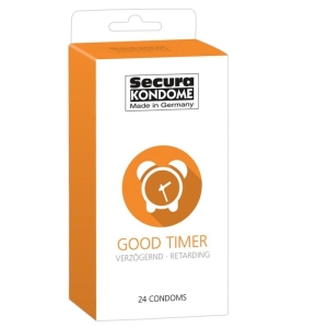 Prezervatyvai Secura Good Timer (24 vnt.)