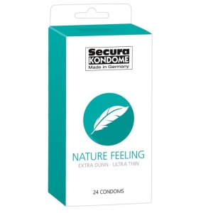 Prezervatyvai Secura Nature Feeling (24 vnt.)
