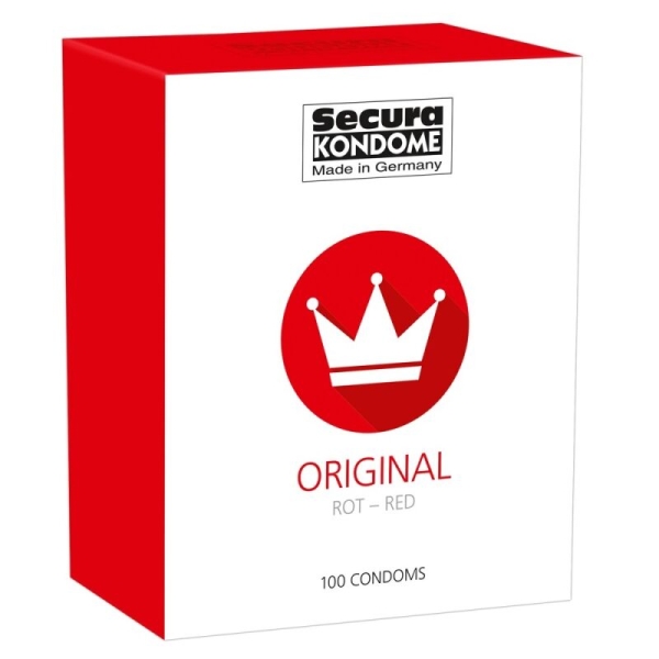 Prezervatyvai Secura Original Red (100 vnt.)