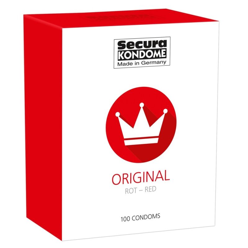 Prezervatyvai Secura Original Red (100 vnt.) Prezervatyvai Secura Original Red (100 vnt.)