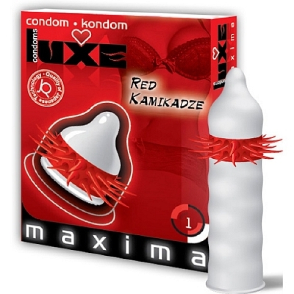 Prezervatyvas Raudonoji kamikadzė