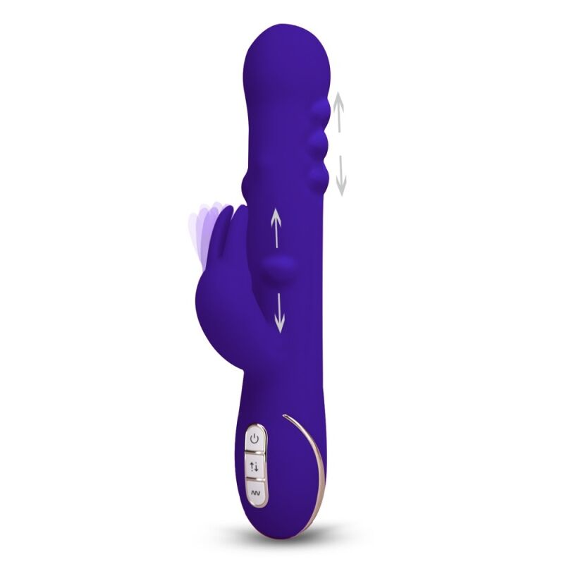 Rabbit vibratorius Tres Chic (violetinis) Rabbit vibratorius Tres Chic (violetinis)