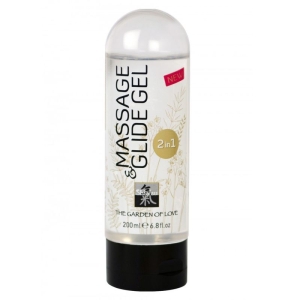 SHIATSU masažo aliejus - gelis 2in1 (200 ml)
