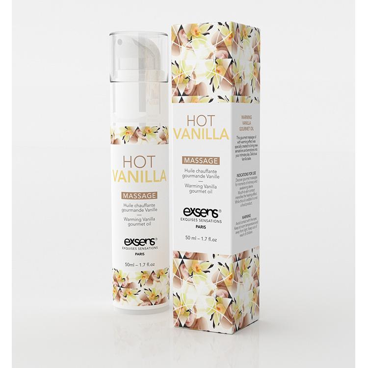 Šildantis masažo aliejus Exsens Karštoji vanilė (50 ml) Šildantis masažo aliejus Exsens Karštoji vanilė (50 ml)