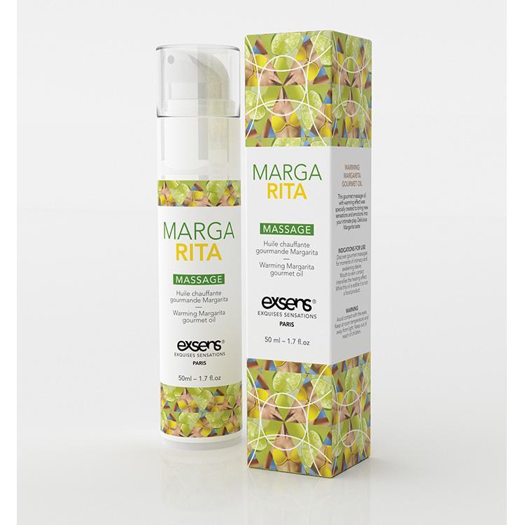 Šildantis masažo aliejus Exsens Margarita (50 ml) Šildantis masažo aliejus Exsens Margarita (50 ml)