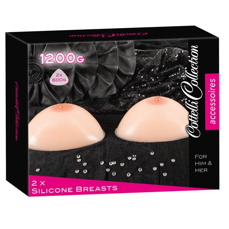 Silikoninės krūtys (1200g) Silikoninės krūtys (1200g)