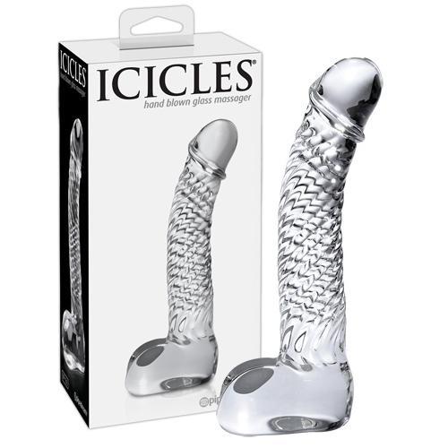 Stiklinis žaislas Icicles Nr. 61 Stiklinis žaislas Icicles Nr. 61