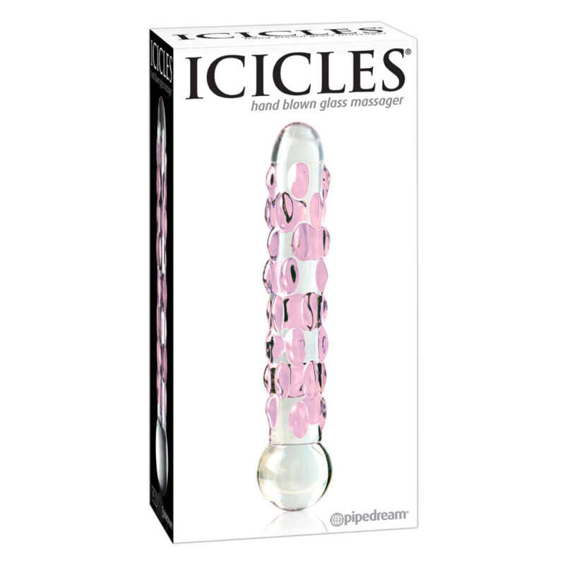 Stiklinis žaislas Icicles Nr. 7 Stiklinis žaislas Icicles Nr. 7
