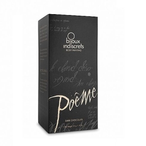 Tapyba ant kūno Poeme (juodasis šokoladas) 50 g