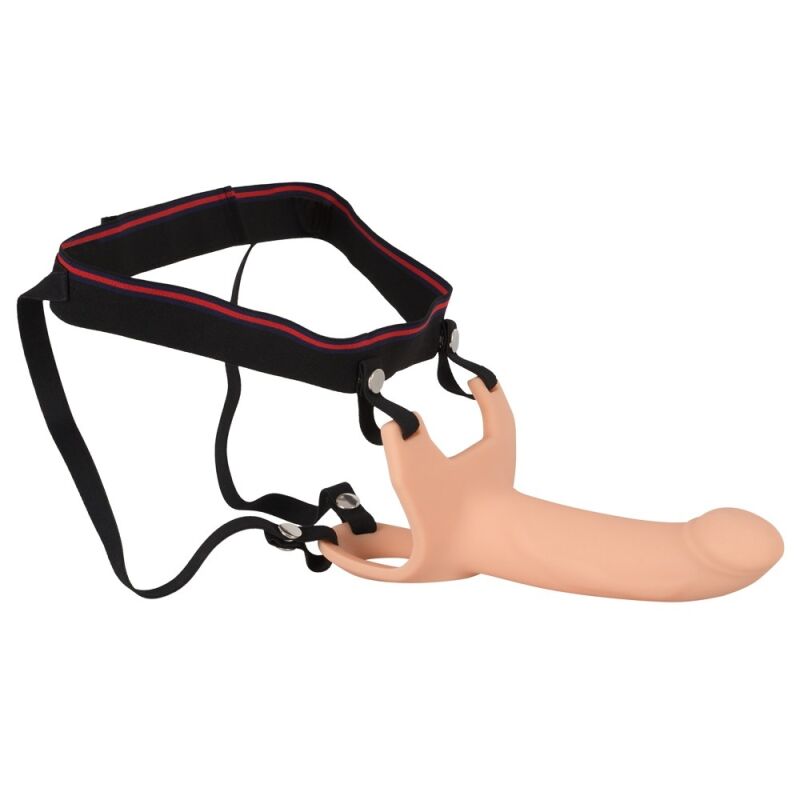 Tuščiaviduris Strap-on Didžiulis Tuščiaviduris Strap-on Didžiulis