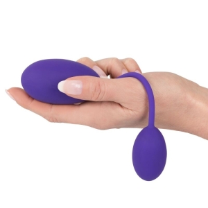 Vaginaliniai ir analiniai kamuoliukai Go Gasm (purpuriniai)