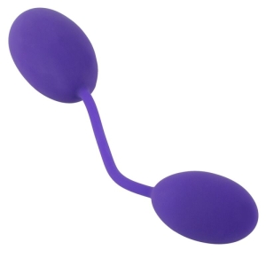 Vaginaliniai ir analiniai kamuoliukai Go Gasm (purpuriniai)