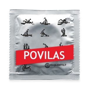 Vardiniai prezervatyvai (3 vnt.)