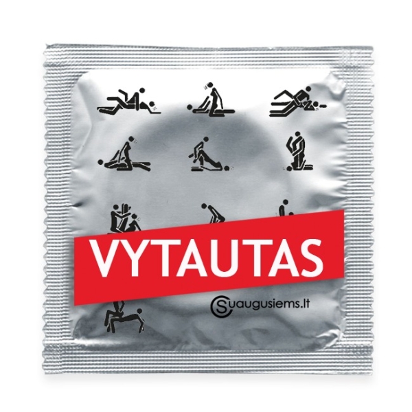 Vardiniai prezervatyvai (3 vnt.)