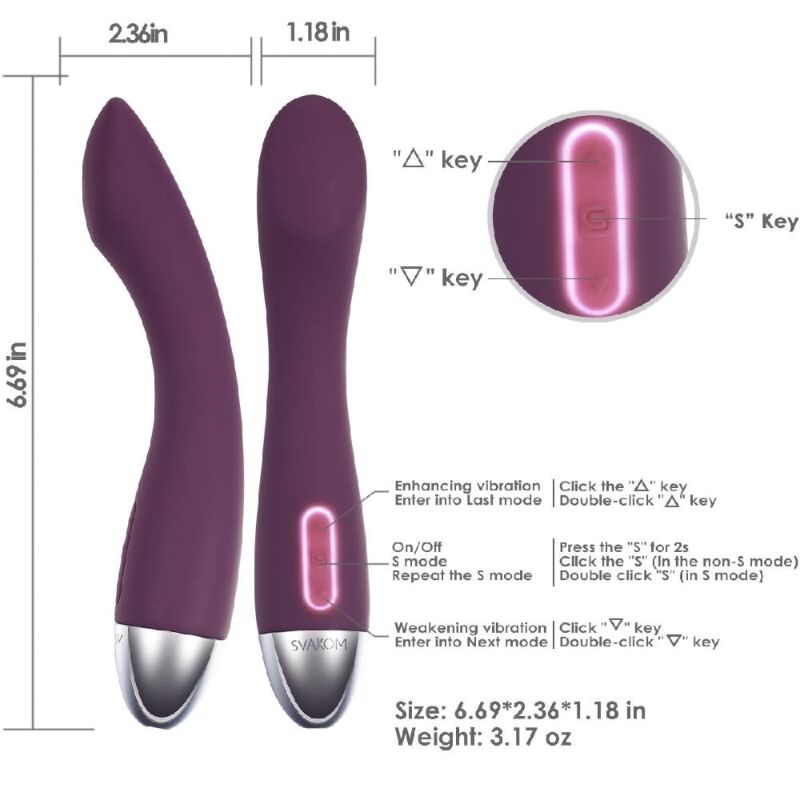 Vibratorius Amy (violetinis) Vibratorius Amy (violetinis)