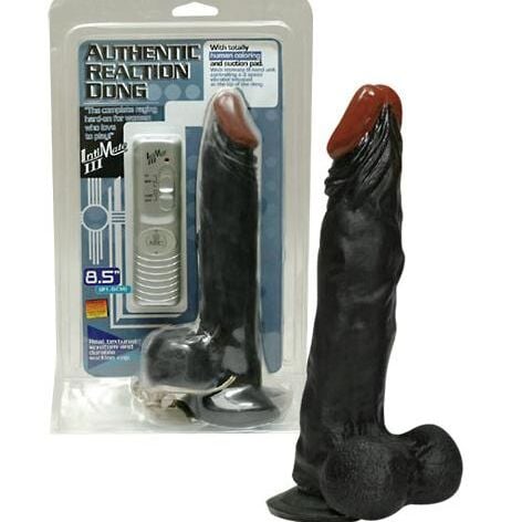 Vibratorius Autentiškas penis (juodas) Vibratorius Autentiškas penis (juodas)
