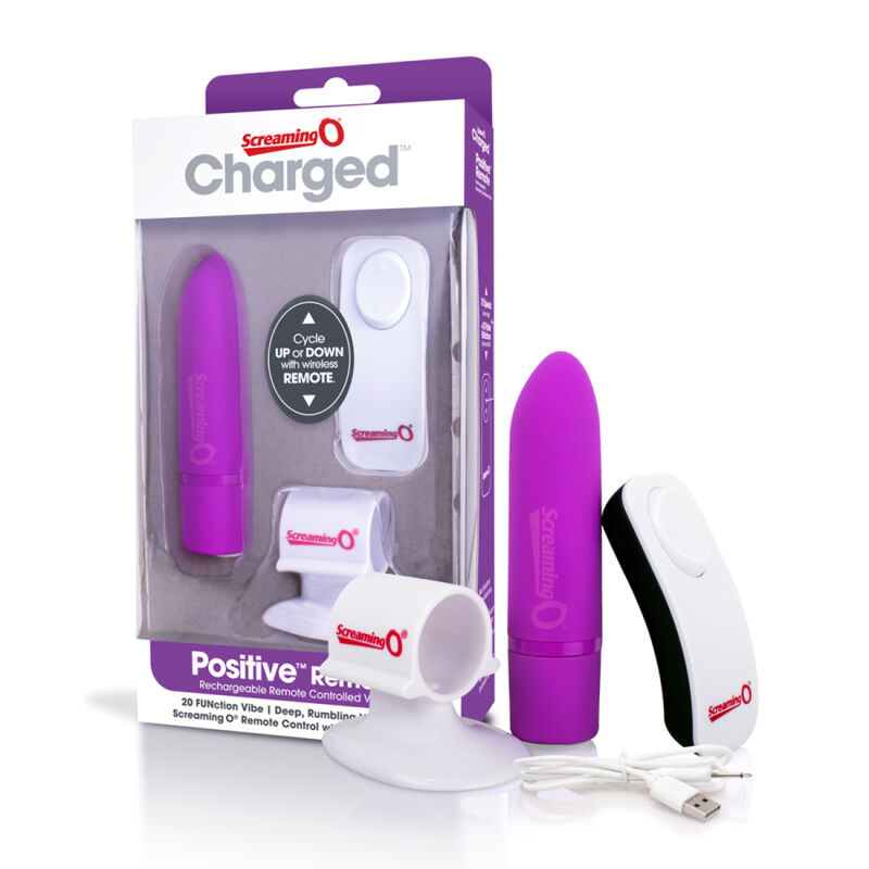 Vibratorius Charged Positive (violetinis) Vibratorius Charged Positive (violetinis)