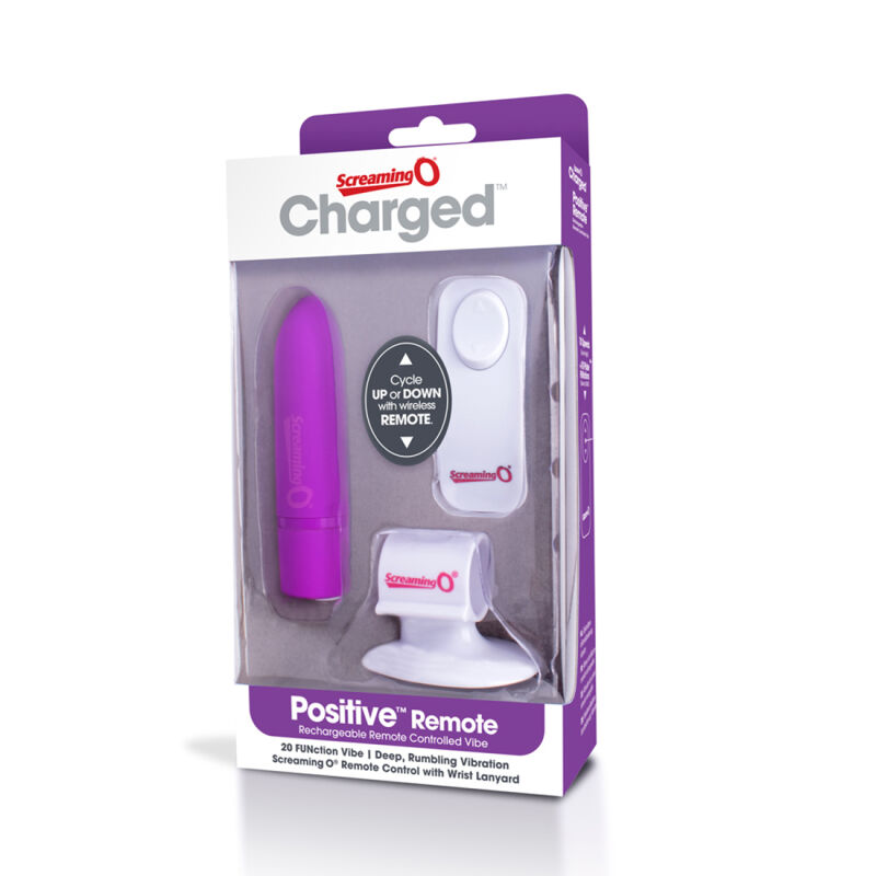 Vibratorius Charged Positive (violetinis) Vibratorius Charged Positive (violetinis)