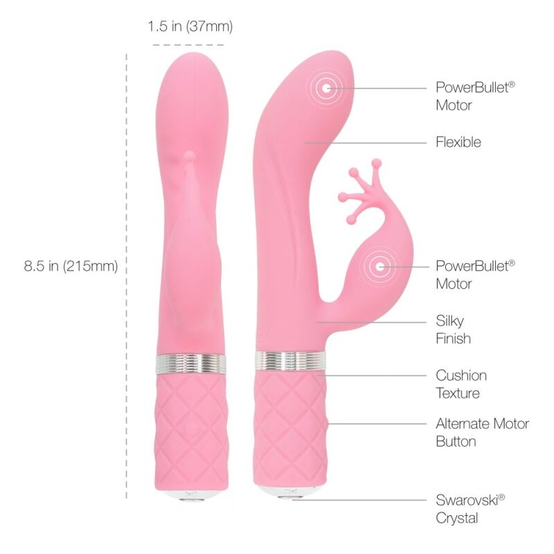 Vibratorius Kinky (rožinis) Vibratorius Kinky (rožinis)