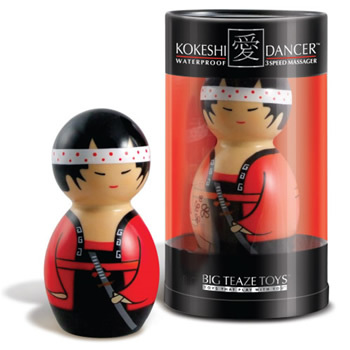 Vibratorius Kokeshi Šokėjas Vibratorius Kokeshi Šokėjas