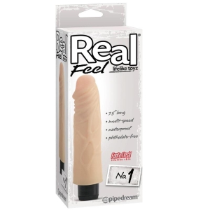 Vibratorius Real Feel No. 1 (kūno spalvos)