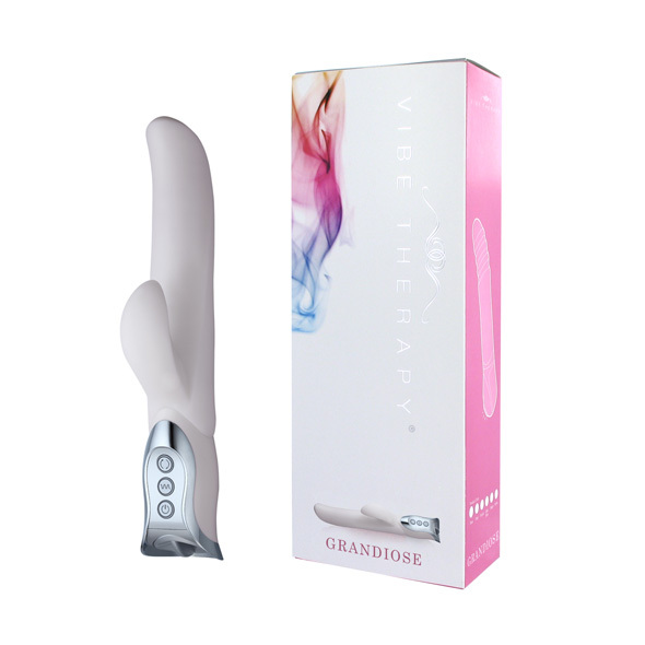 Vibratorius Vibe Therapy Grandiose (Balta) Vibratorius Vibe Therapy Grandiose (Balta)