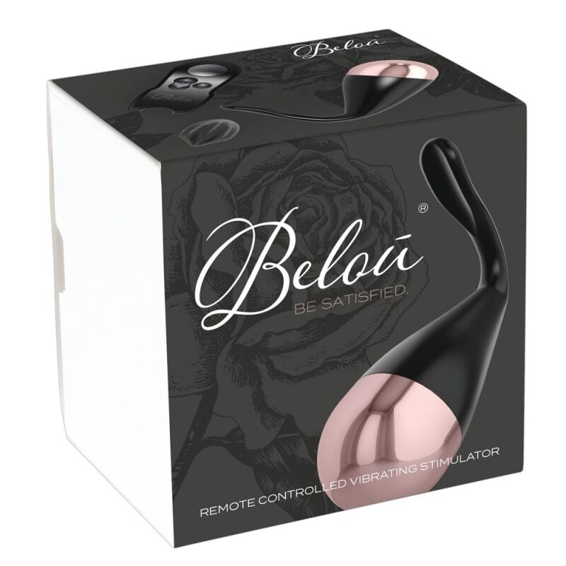 Vibruojanti kulka Belou (juoda) Vibruojanti kulka Belou (juoda)