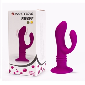 Vibruojantis analinis kaištis Twist 2