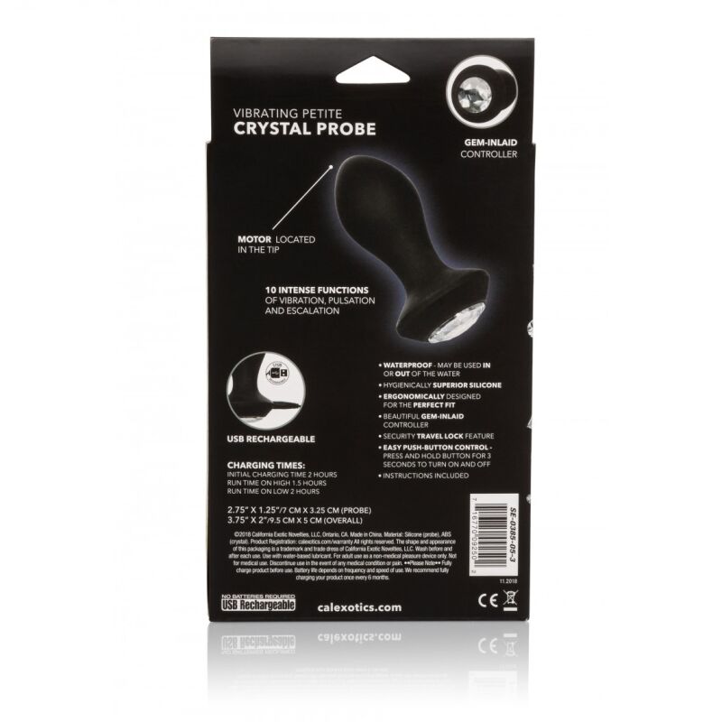 Vibruojantis kaištis Crystal Vibruojantis kaištis Crystal