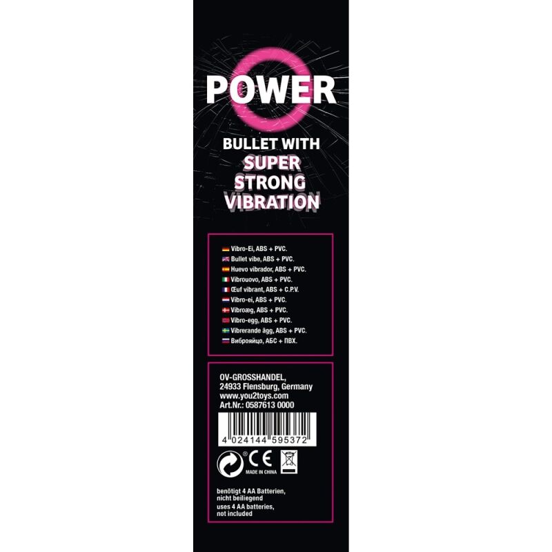 Vibruojantis kiaušinėlis More power Vibruojantis kiaušinėlis More power