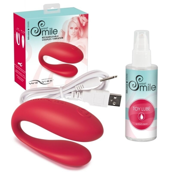 We-Vibe Sweet Smile vibratorius poroms + lubrikantas (100 ml)