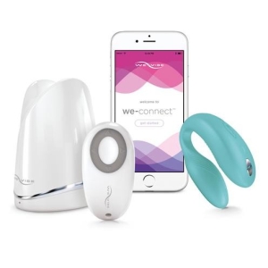 We-Vibe Sync vibratorius poroms (žydras)